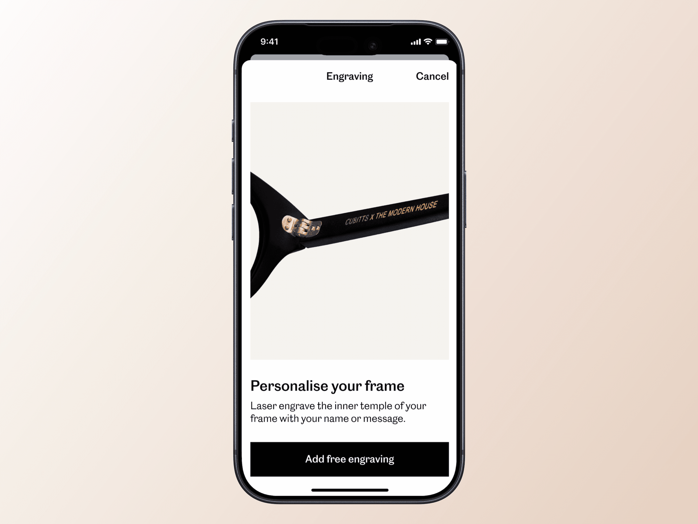 Bespoke Frame Generation — 2