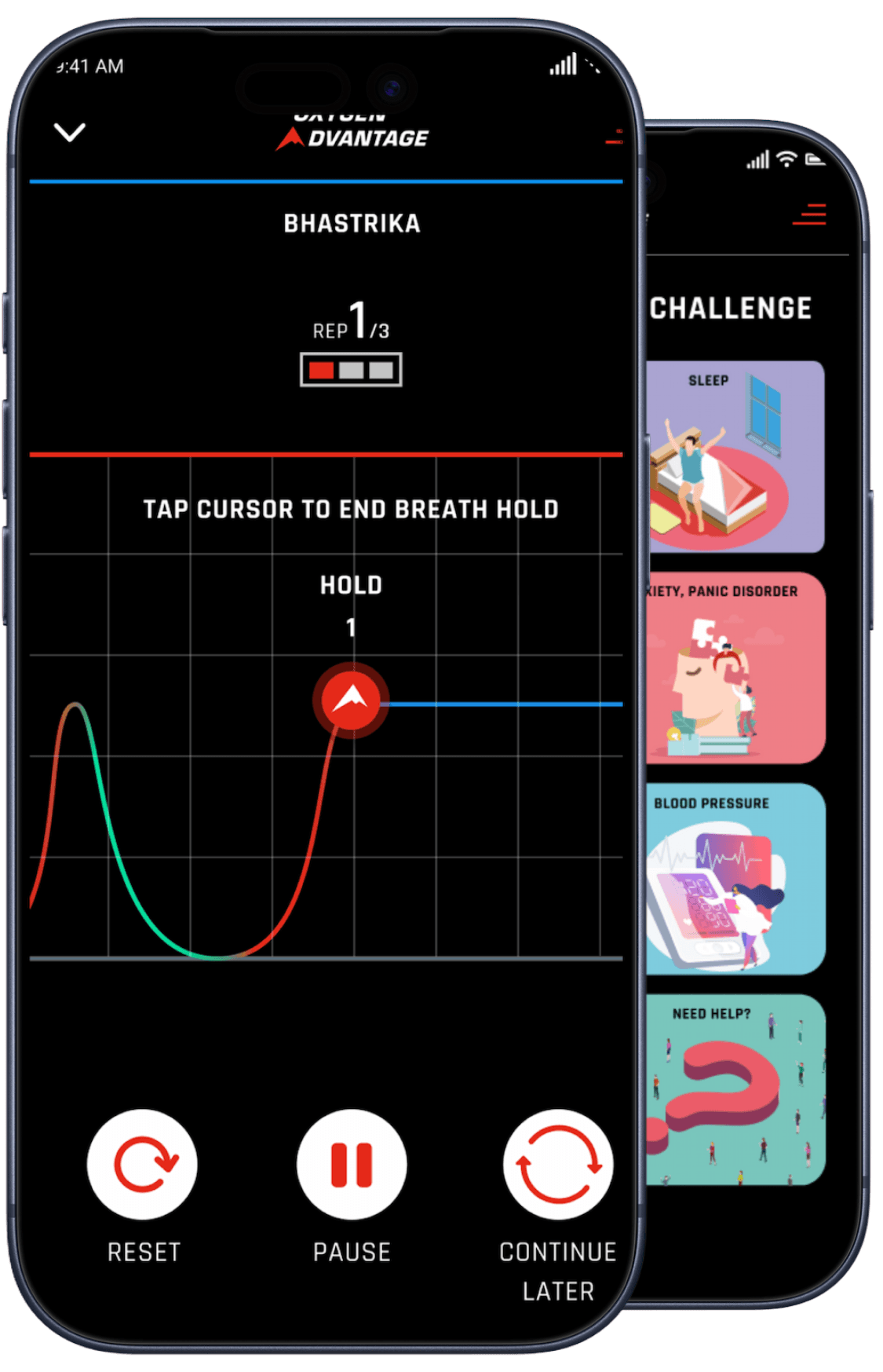 Oxygen Advantage — Breathing Training App app screenshot