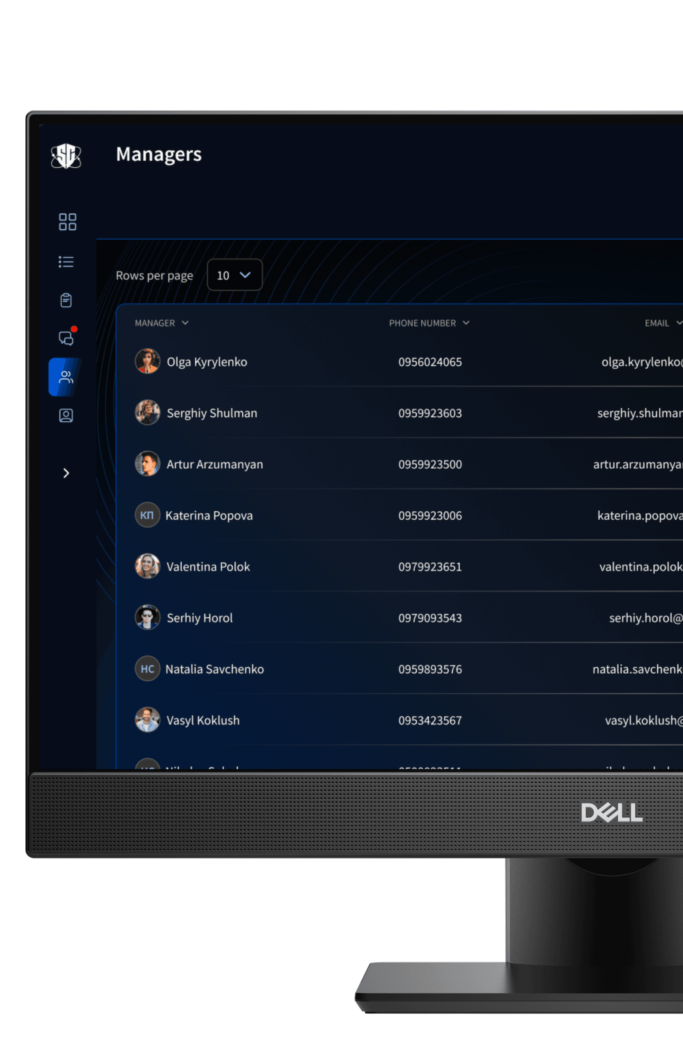 Operations Management Platform app screenshot