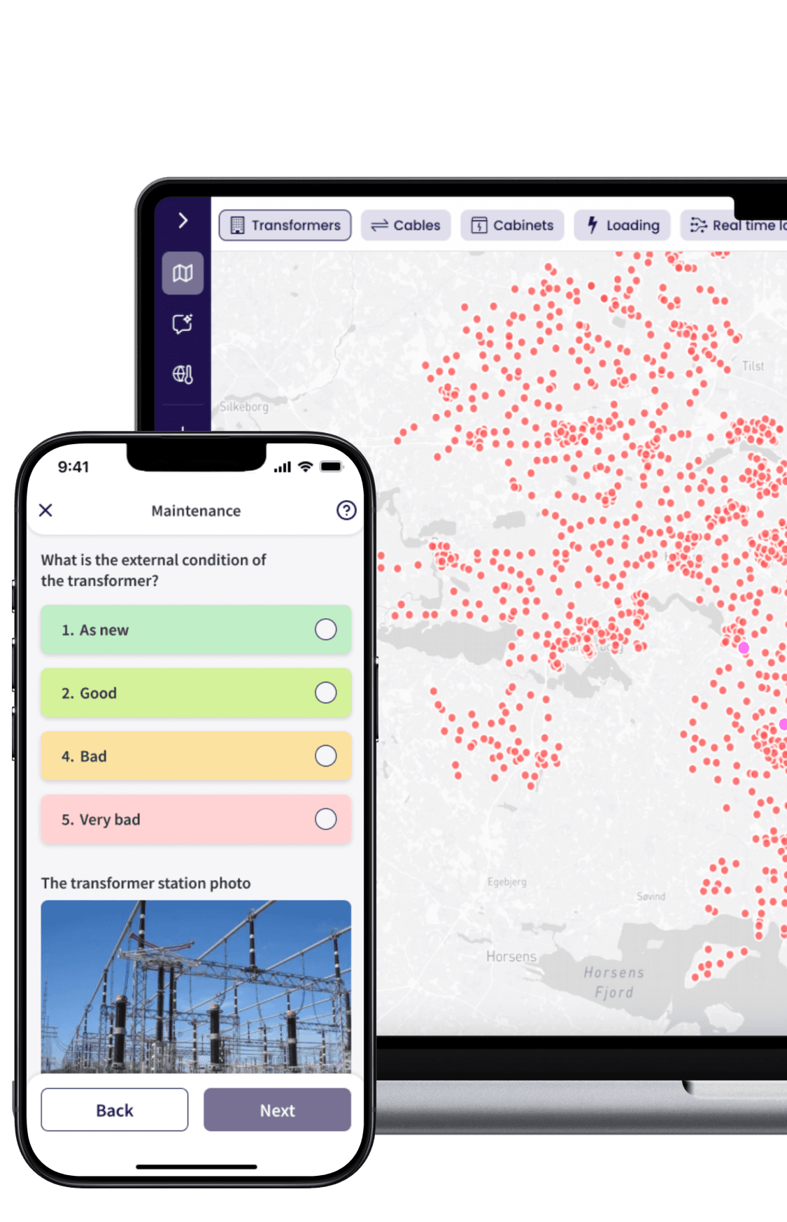 Utiligize app screenshot